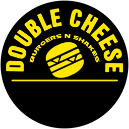 Double Cheese Burger logo.